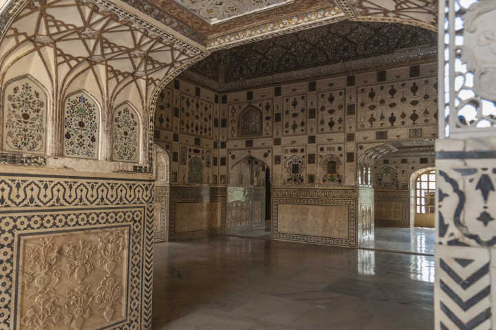 22 - India - Amber - fuerte de Amber - Shish Mahal